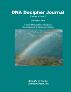 DNA Decipher Journal Volume 6 Issue 3: Cosmic Hierarchies, Biosphere, Morphogenesis & Quantum Biology