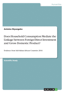 Does Household Consumption Mediate the Linkage between Foreign Direct Investment and Gross Domestic Product?: Evidence from Sub-Sahara African Countries 2016