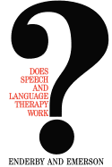 Does Speech and Language Therapy Work?