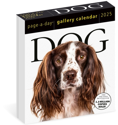 Dog Page-a-Day Gallery Calendar 2025: an Elegant Canine Celebration - Workman Calendars