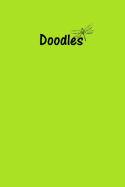 Doodle Journal - Great for Sketching, Doodling, Project Planning or Brainstormin: 365 Undated Pages, Medium Ruled, Soft Cover, 6 X 9 Journal, Chartreuse Green