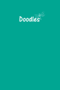 Doodle Journal - Great for Sketching, Doodling, Project Planning or Brainstorming: Medium Ruled, Soft Cover, 6 X 9 Journal, Persia Green, 365 Dated Pages