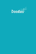 Doodle Journal - Great for Sketching, Doodling, Project Planning or Brainstorming: Medium Ruled, Soft Cover, 6 X 9 Journal, Robins Egg Blue, 365 Undated Pages