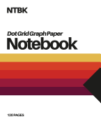 Dot Grid Graph Paper Notebook: Sunset