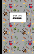 Dot Grid Journal: A Cute Gray Notebook with Owls for Creative Design and Organization