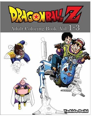 Adult Coloring Book Dragon Ball Z