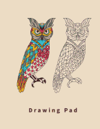 Drawing Pad: Blank Pages, 110 Pages, White Paper, Sketch, Draw and Paint