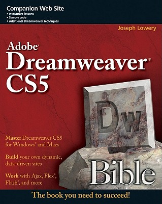 Dreamweaver Cs5 Bible - Lowery, Joseph