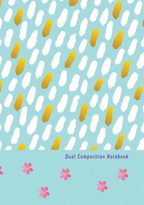 Dual Composition Notebook: Half College Ruled-Half Graph 5x5 Paper Styles on One Sheet to Get Creative: Coordinate, Grid, Squared, Math Paper, Plot Designs, Craft Projects, Write Accompanying Notes, Draw Sketches, Diary Journal Organizer - O Pitt, Craig