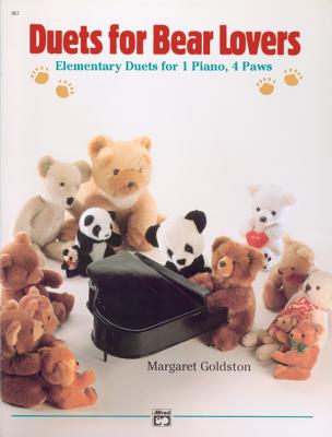 Duets for Bear Lovers: Elementary Duets for 1 Piano, 4 Paws - Goldston, Margaret (Composer)