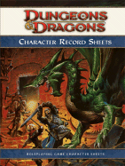 Dungeons & Dragons Character Record Sheets: Roleplaying Game Character Sheets & Power Cards