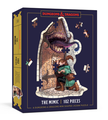 Dungeons & Dragons Mini Shaped Jigsaw Puzzle-the Mimic Edition: 100+ Piece Collectible Puzzle for All Ages - Official Dungeons & Dragons Licensed