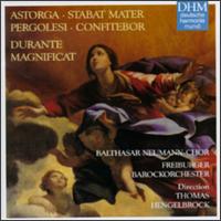 Durante: Magnificat In B/D'Astorga: Stabat Mater/Pergelesi: Confitebor Tibi Domine - Ann Monoyios (soprano); Bernhard Landauer (alto); Ekkehard Abele (bass); Hans-Jörg Mammel (tenor); Hermann Oswald (tenor);...