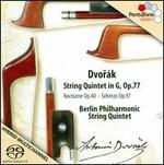 Dvork: String Quintet in G, Op. 77