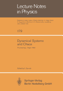 Dynamical Systems and Chaos: Proceedings of the Sitges Conference on Statistical Mechanics Sitges, Barcelona/Spain September 5 - 11, 1982 - Garrido, L (Editor)