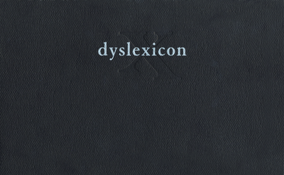 Dyslexicon - Cain, Stephen