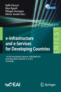 e-Infrastructure and e-Services for Developing Countries: 11th EAI International Conference, AFRICOMM 2019, Porto-Novo, Benin, December 3-4, 2019, Proceedings