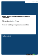 E-Learning in der Lehre: bersicht und Beispiel Implementation mit ILIAS