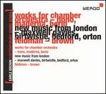Earle Brown Contemporary Sound Series, Vol. 2 - Alan Hacker (clarinet); Barry Quinn (percussion); David Soyer (cello); David Tudor (celeste); David Tudor (piano);...