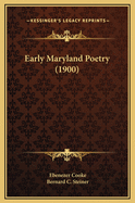 Early Maryland Poetry (1900)