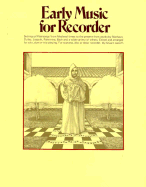 Early Music for Recorder: (Isacoff) - Isacoff, Stuart (Editor)