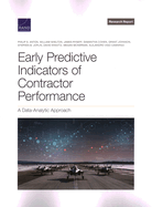 Early Predictive Indicators of Contractor Performance: A Data-Analytic Approach