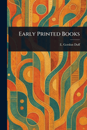 Early Printed Books