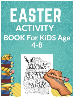 Easter Activity Book For Kids Ages 4-8: : Maze Activity Workbook for Children: Games, Puzzles and Problem-Solving Maze Learning Activity Book for Kids Colourin Book - Perso, Kris