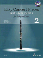 Easy Concert Pieces - Book 2: 22 Pieces from 4 Centuries/Clarinet and Piano Book/CD