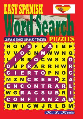 Easy Spanish Word Search Puzzles - Kato, K S