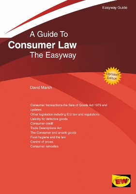 Easyway Guide To Consumer Law - Bryan, David