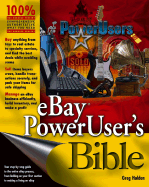 eBay PowerUser's Bible - Holden, Greg