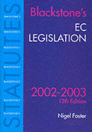 EC Legislation 2002-2003