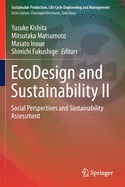 EcoDesign and Sustainability II: Social Perspectives and Sustainability Assessment
