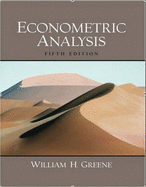 Econometric Analysis: International Edition - Greene, William H.
