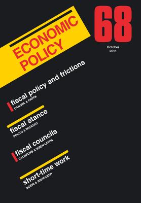 Economic Policy 68 - De Menil, Georges (Editor), and Portes, Richard (Editor), and Sinn, Hans-Werner (Editor)