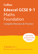Edexcel GCSE 9-1 Maths Foundation All-in-One Complete Revision and Practice: Ideal for the 2024 and 2025 Exams