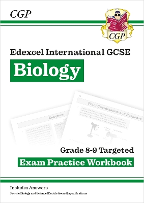 Edexcel International GCSE Biology Grade 8-9 Exam Practice Workbook (with Answers) - CGP Books (Editor)