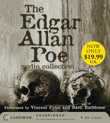Edgar Allan Poe Audio Collection Low Price CD - Poe, Edgar Allan, and Price, Vincent (Read by), and Rathbone, Basil (Read by)
