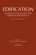 Edification-Journal of the Society of Christian Psychology