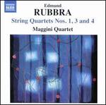 Edmund Rubbra: String Quartets Nos. 1, 3 & 4