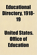 Educational Directory, 1918-19