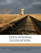 Educational Legislation..