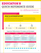 Educator's Quick Reference Guide to Differentiation