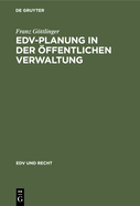 Edv-Planung in Der ?ffentlichen Verwaltung