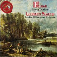 Edward Elgar: Enigma Variations; Cockaigne & Froissart Overtures - London Philharmonic Orchestra; Leonard Slatkin (conductor)