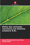 Efeito das emisses veiculares em Alstonia scholaris R.Br.