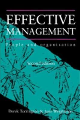 Effective Management - Torrington, Derek, and Weightman, Jane