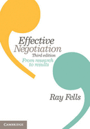 Effective Negotiation: From Research to Results