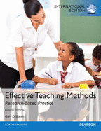 Effective Teaching Methods: Research-Based Practice: International Edition